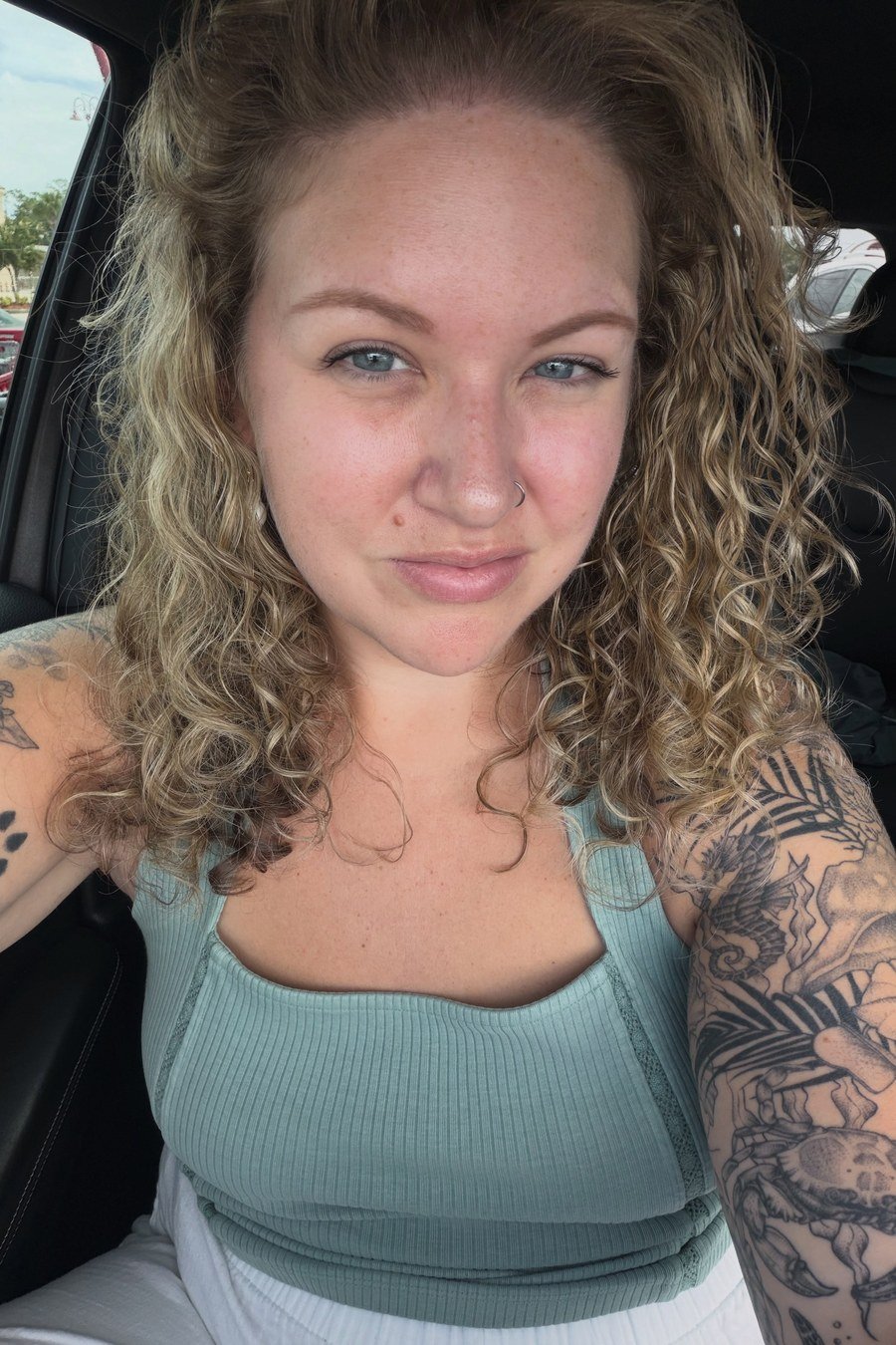 Curly Lob - curly hairstyles