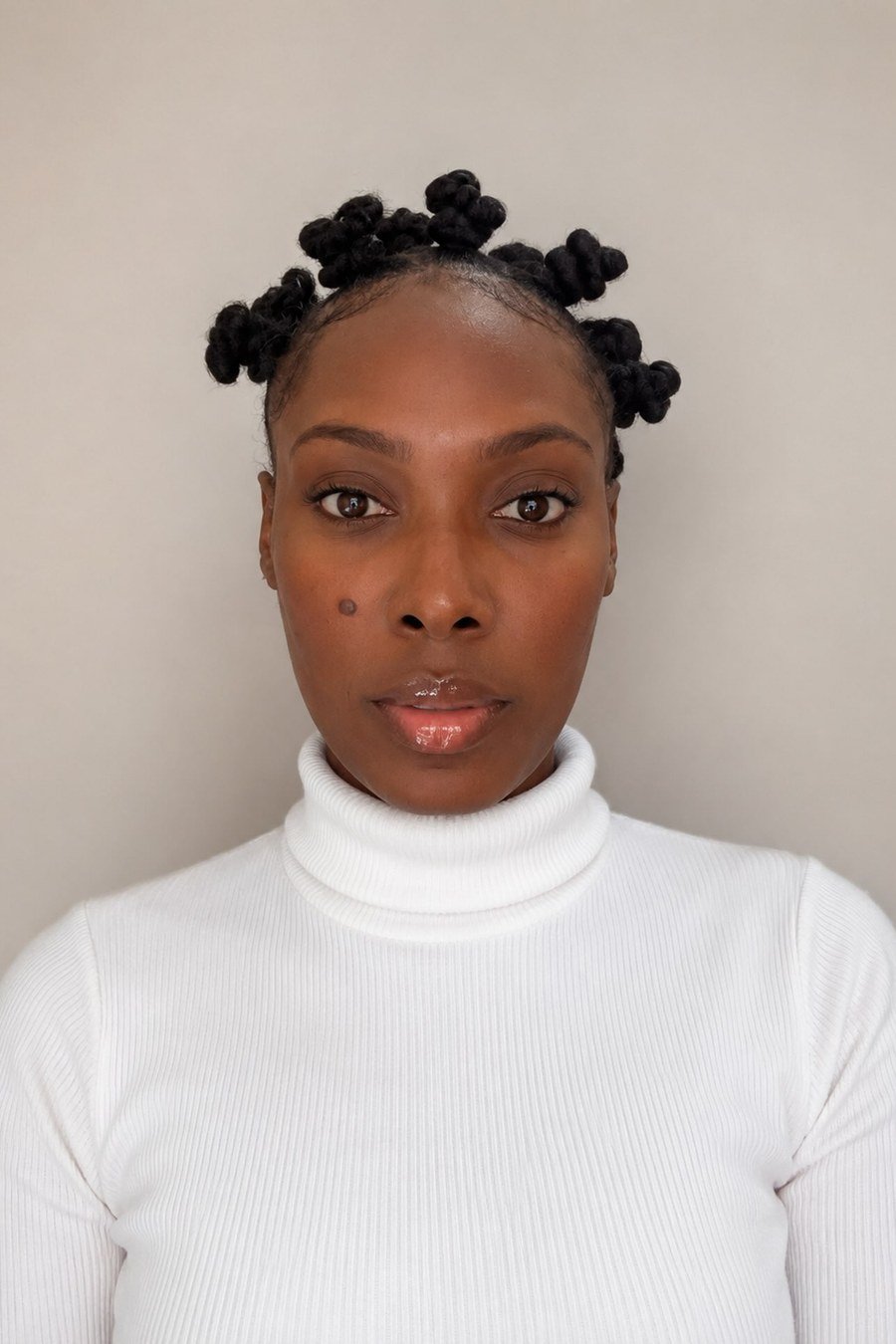 Bantu Knots - natural hair styles