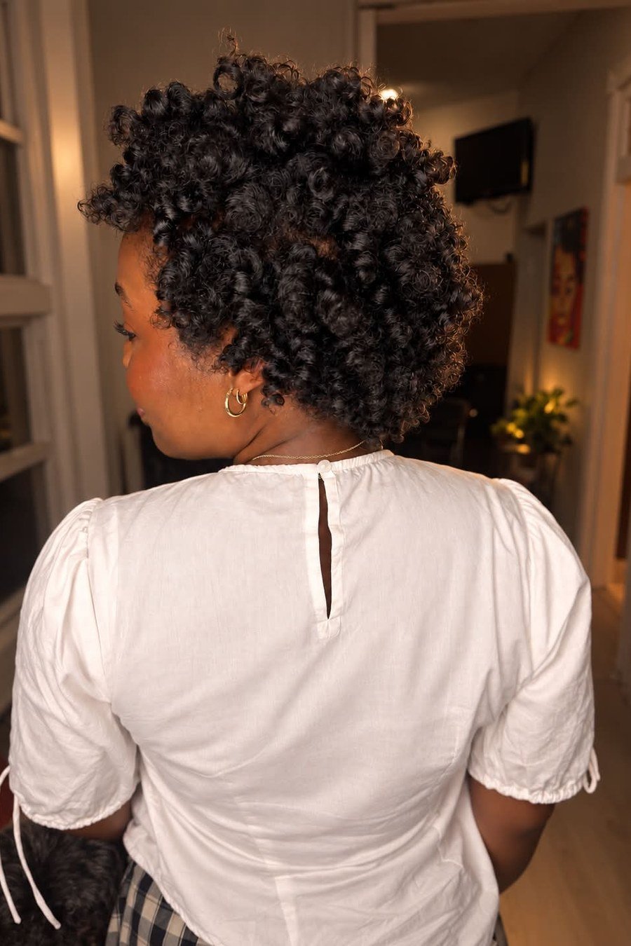 Flexi Rod Set Curls - natural hair styles