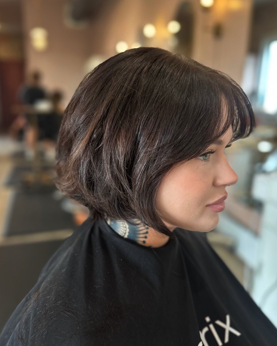 The French Bob womens haircut