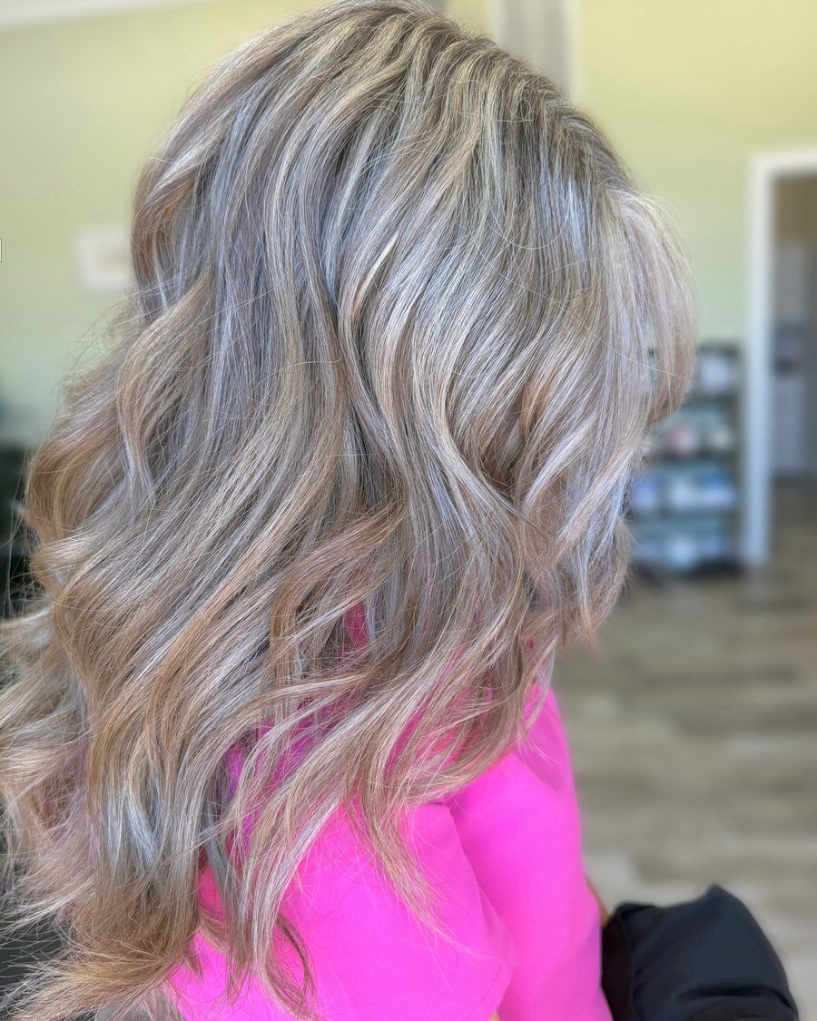 Antique Silver - gray hair color