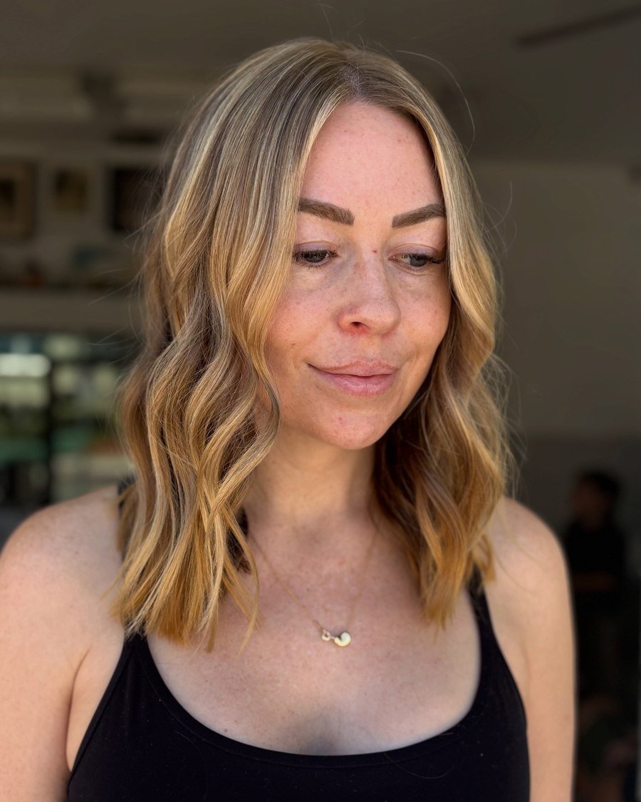 The One-Length Lob womens haircut