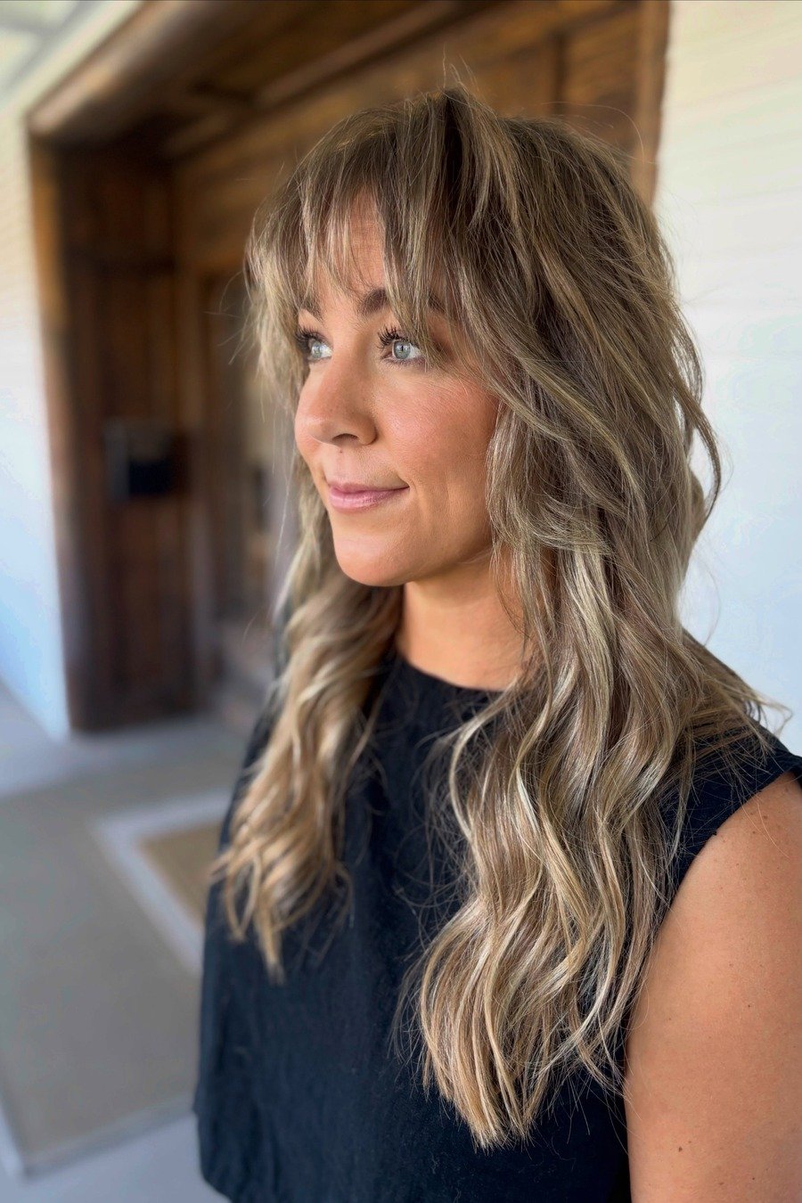 shaggy bangs hairstyle photo 18