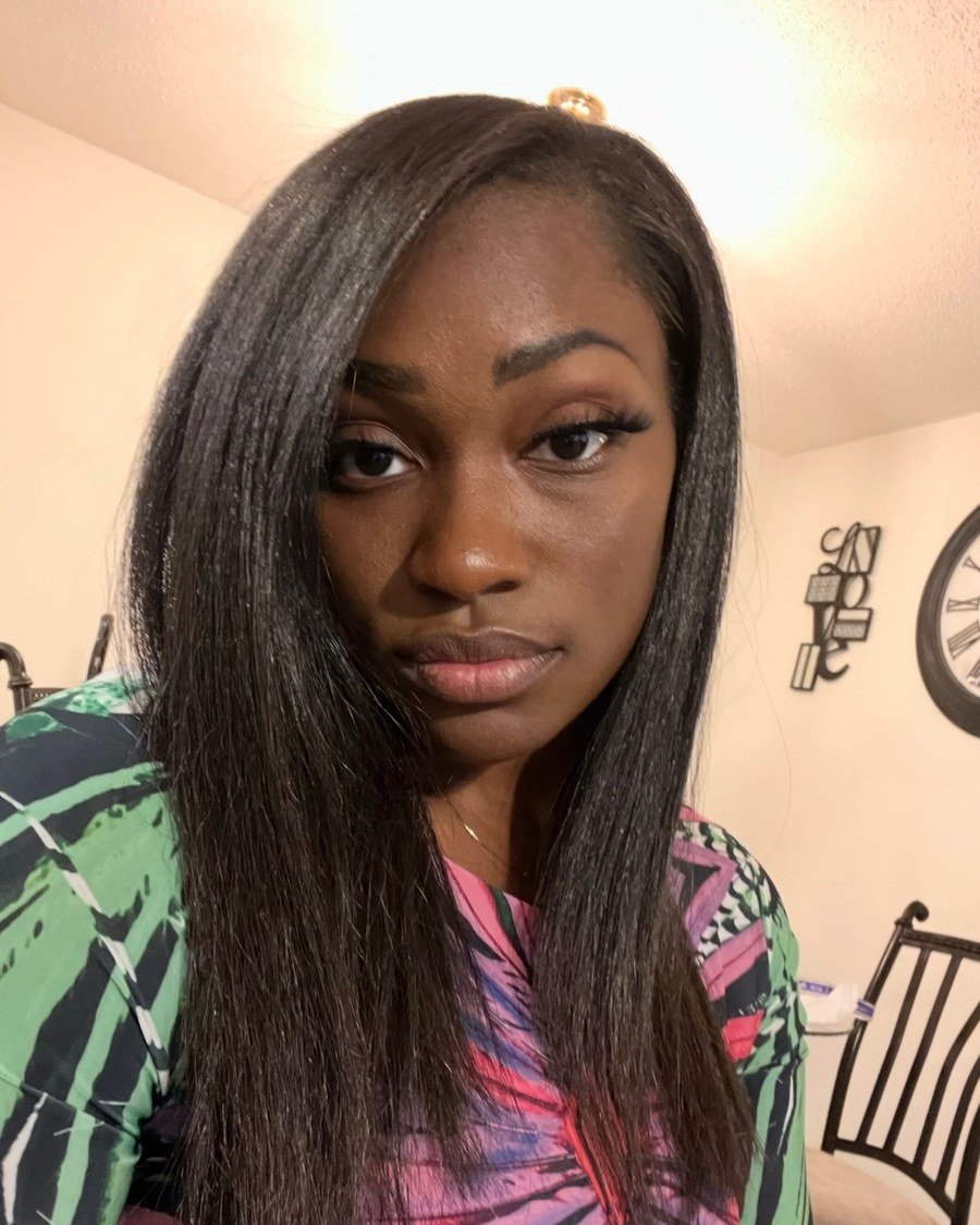 Sleek Side-Part Silk Press - fall hairstyles for black women