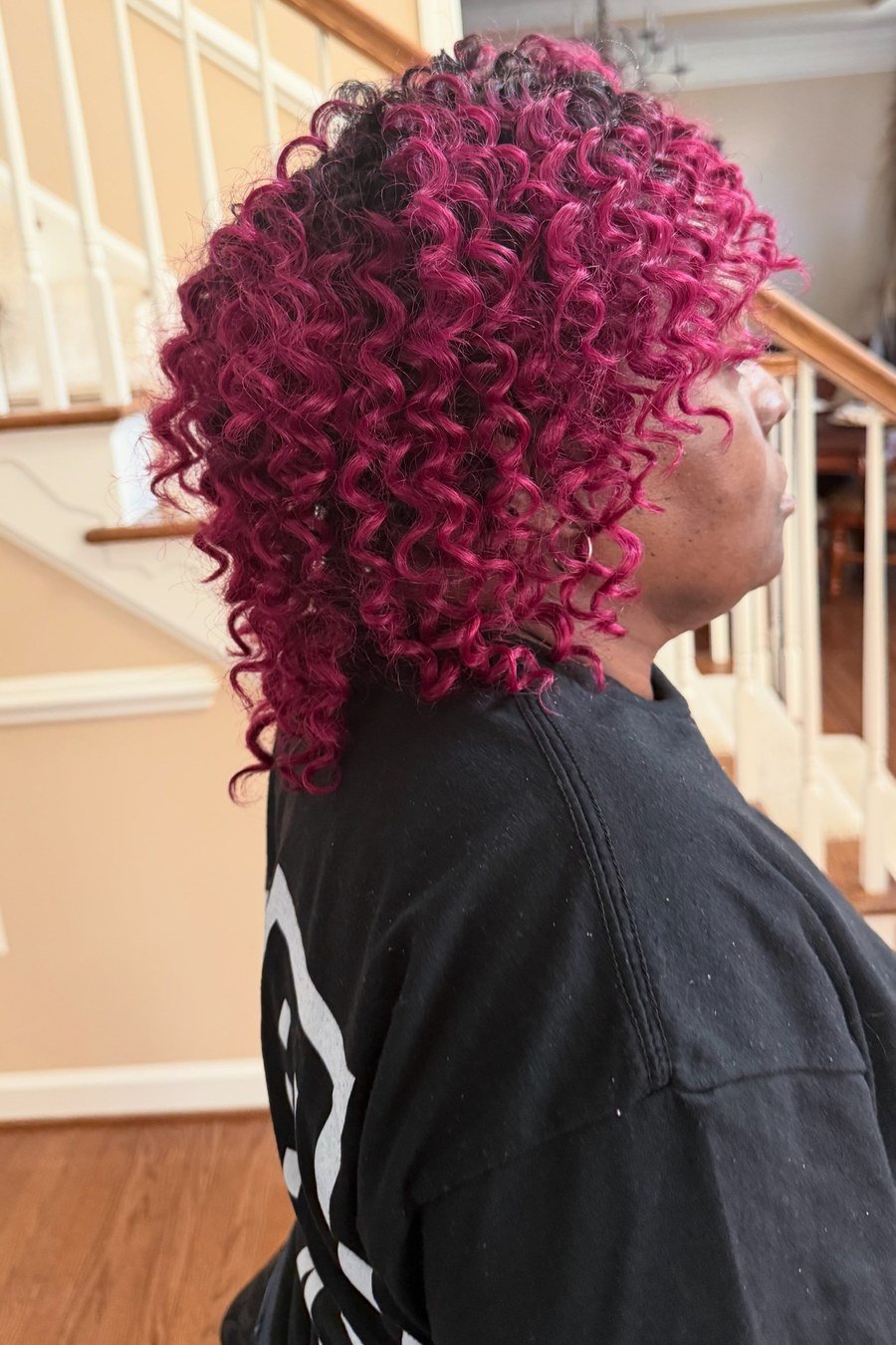 Crochet Curls hairstyle for black women