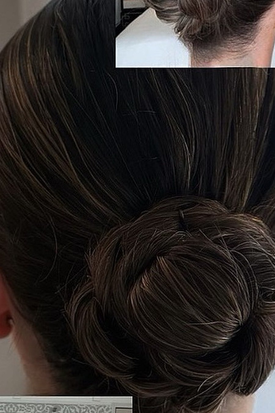 Wrapped Low Ponytail Updo — easy updo for wedding guest hairstyle