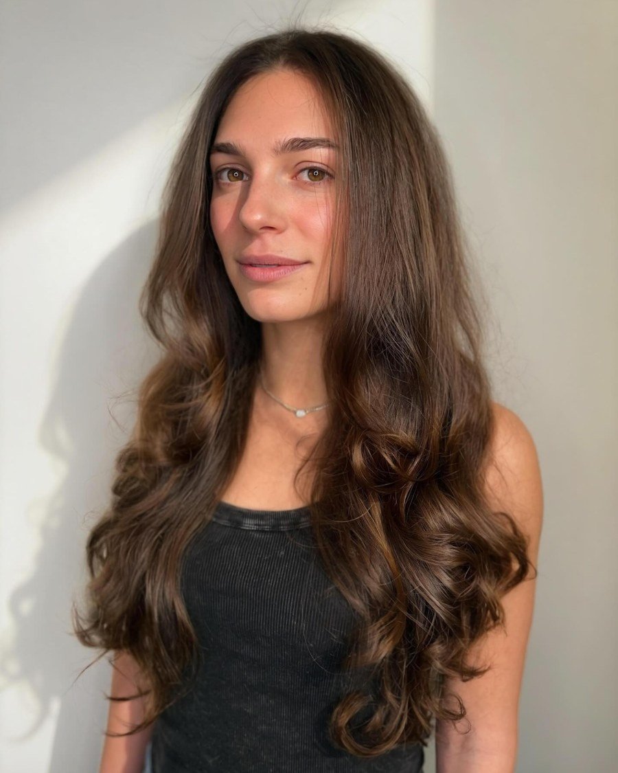 Voluminous Layered Blowout - semi formal hairstyles for women