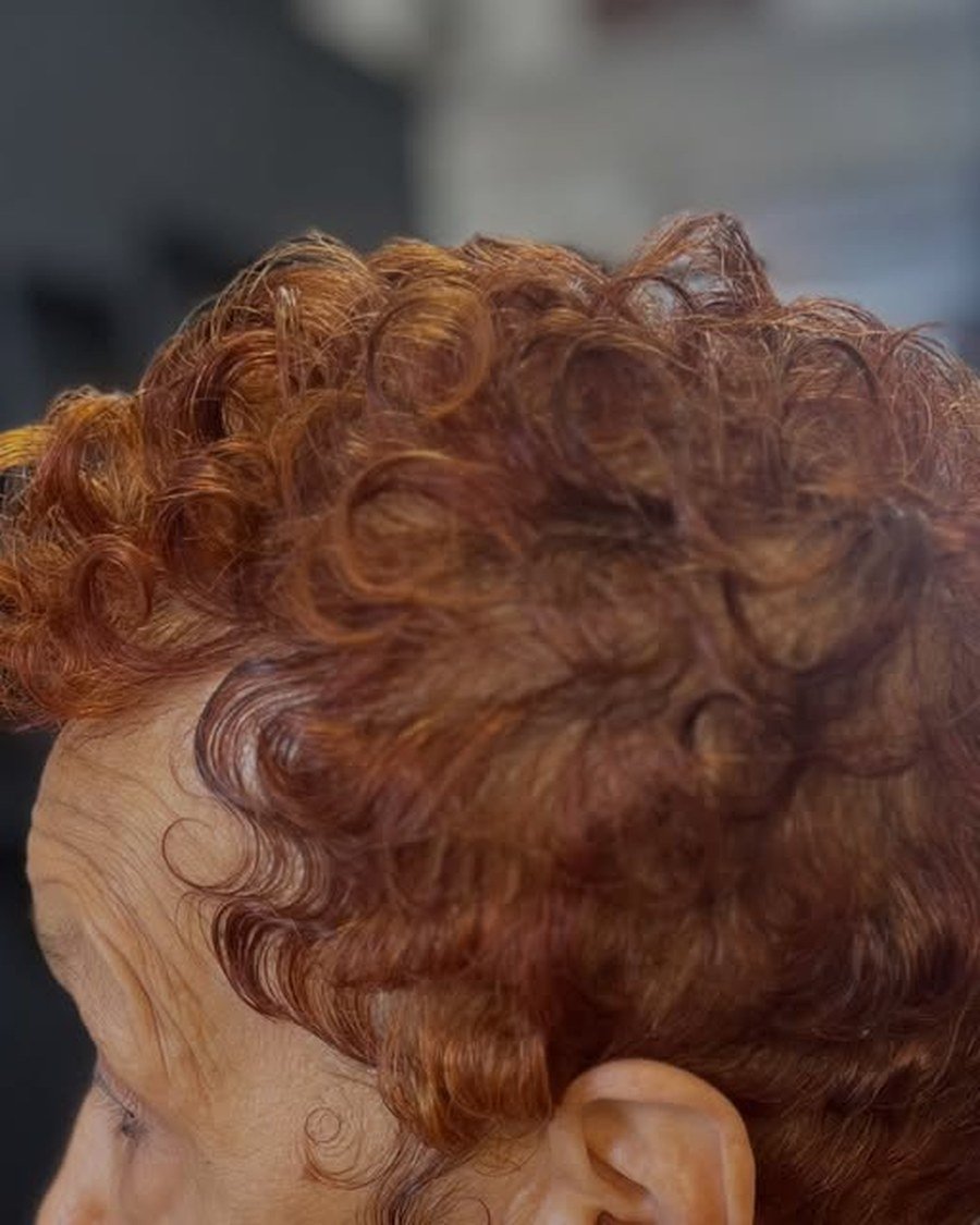 Dark Copper Pixie - dark copper hair ideas for women