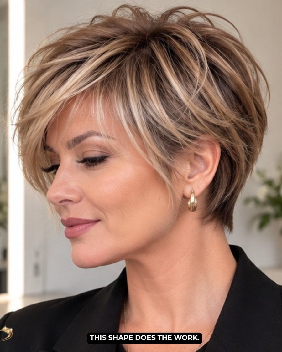 The Bixie womens haircut