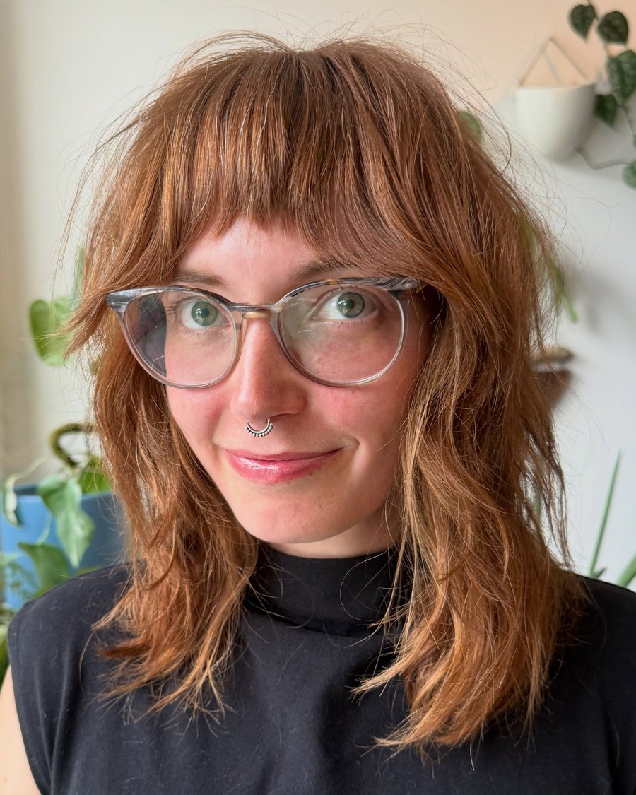 The Classic Shag womens haircut