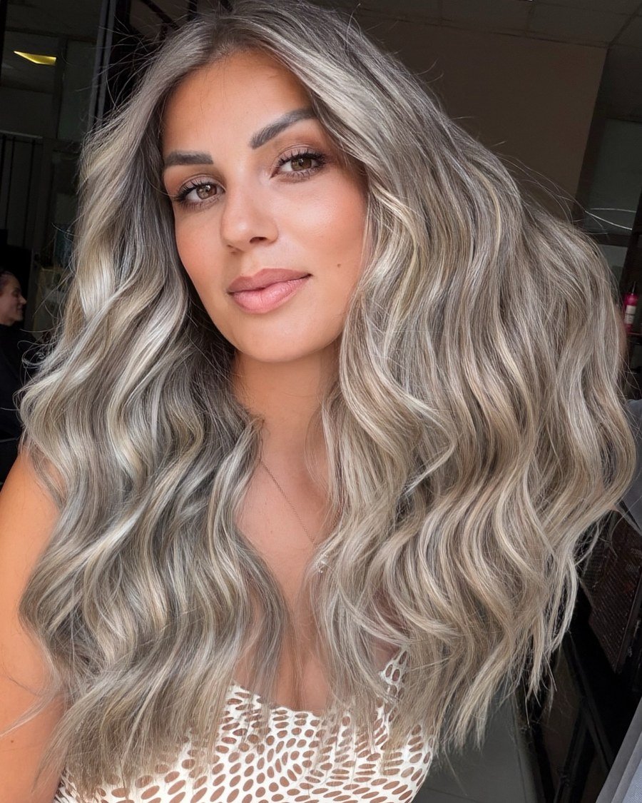 Glacial Ash Blonde - winter blonde hair