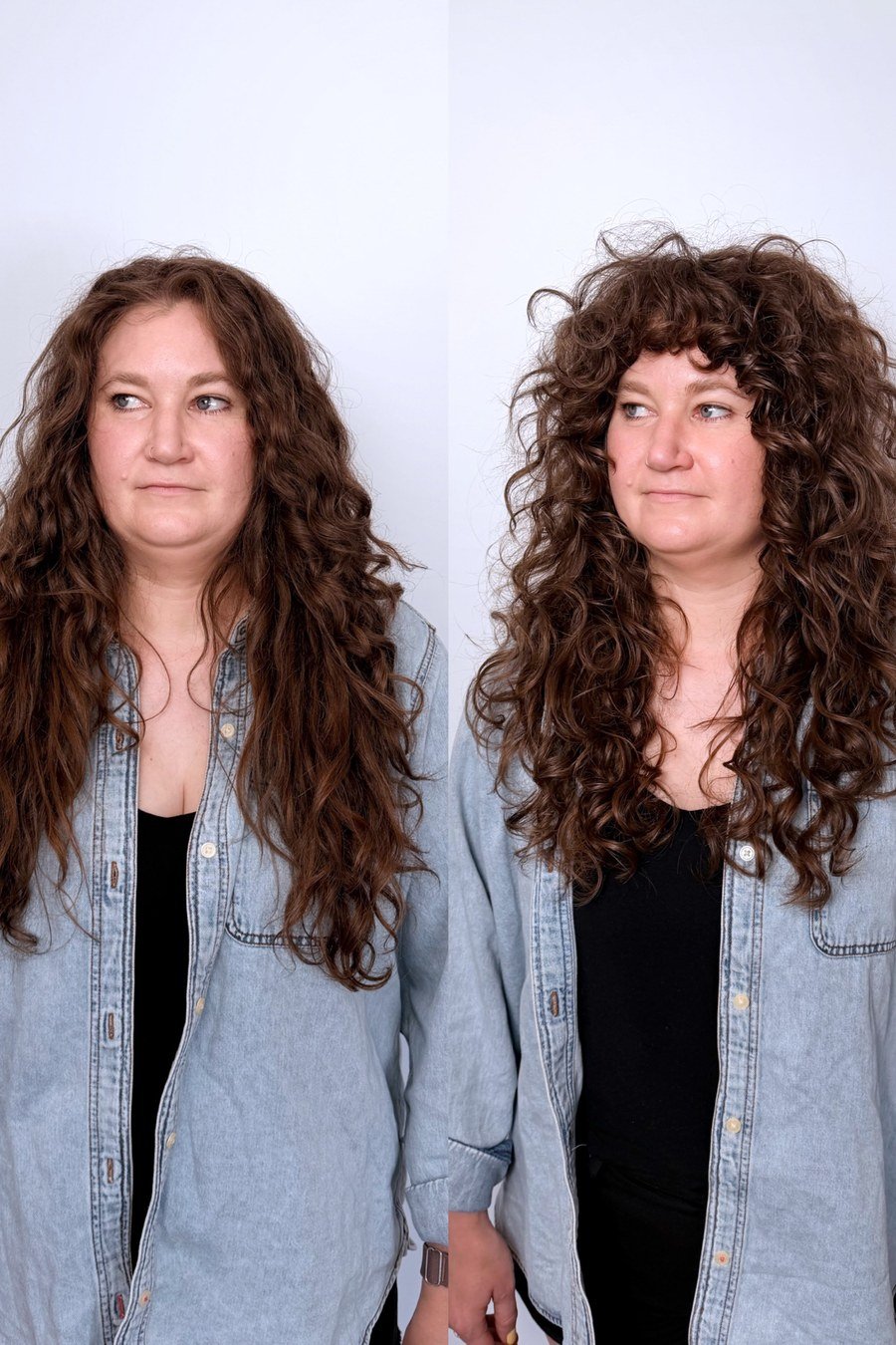 Curly Crop with Curly Bangs — edgy short curly haircuts