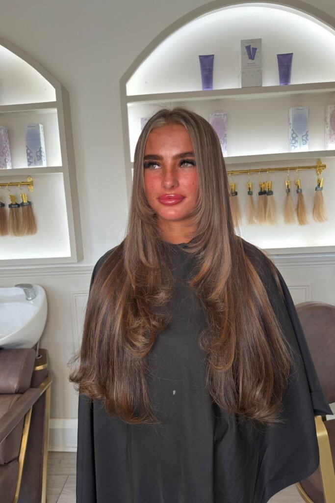 Butterfly Haircut on Straight Hair - butterfly haircut straight hair