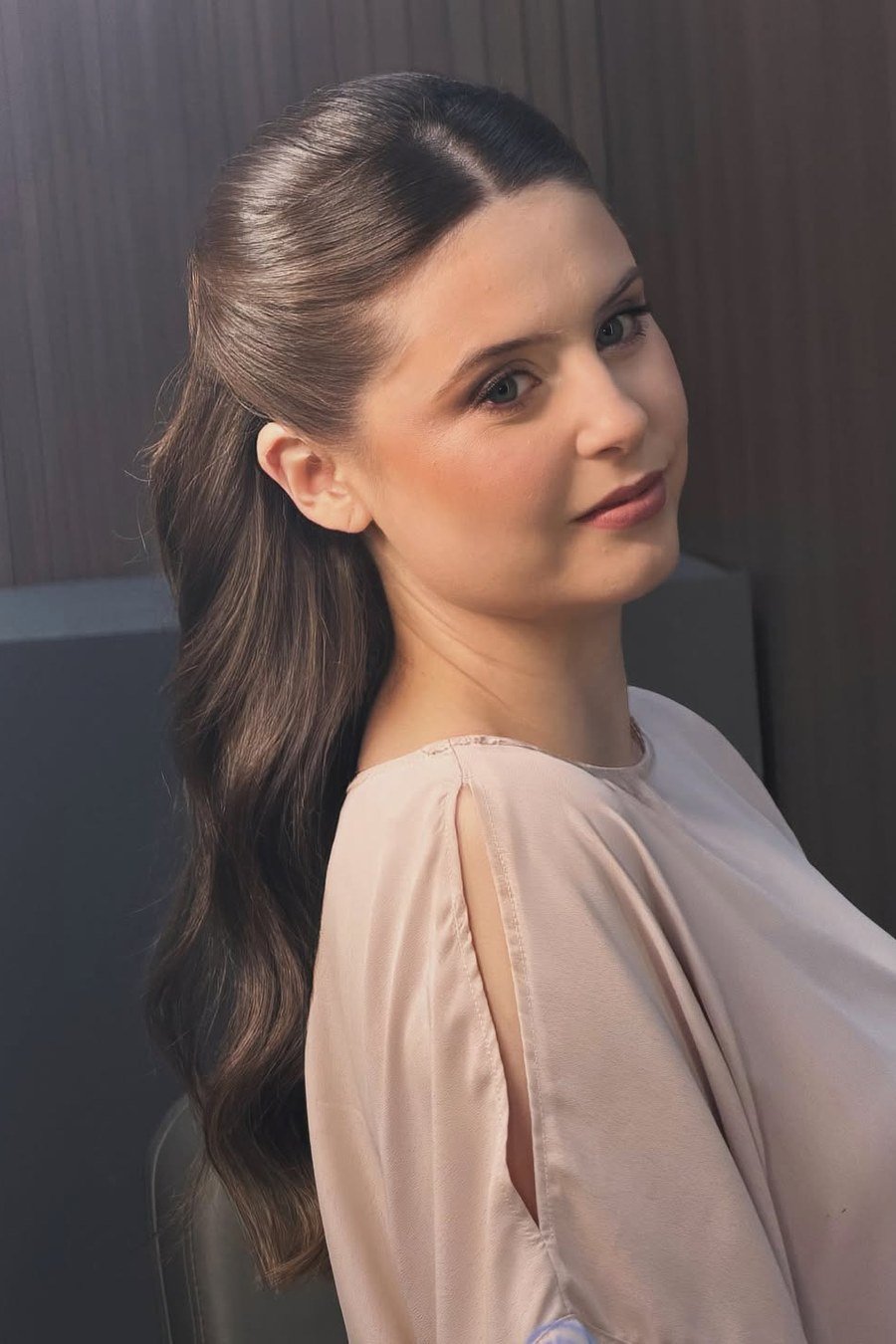 Voluminous Half-Up Bouffant — half up half down hairstyles for women