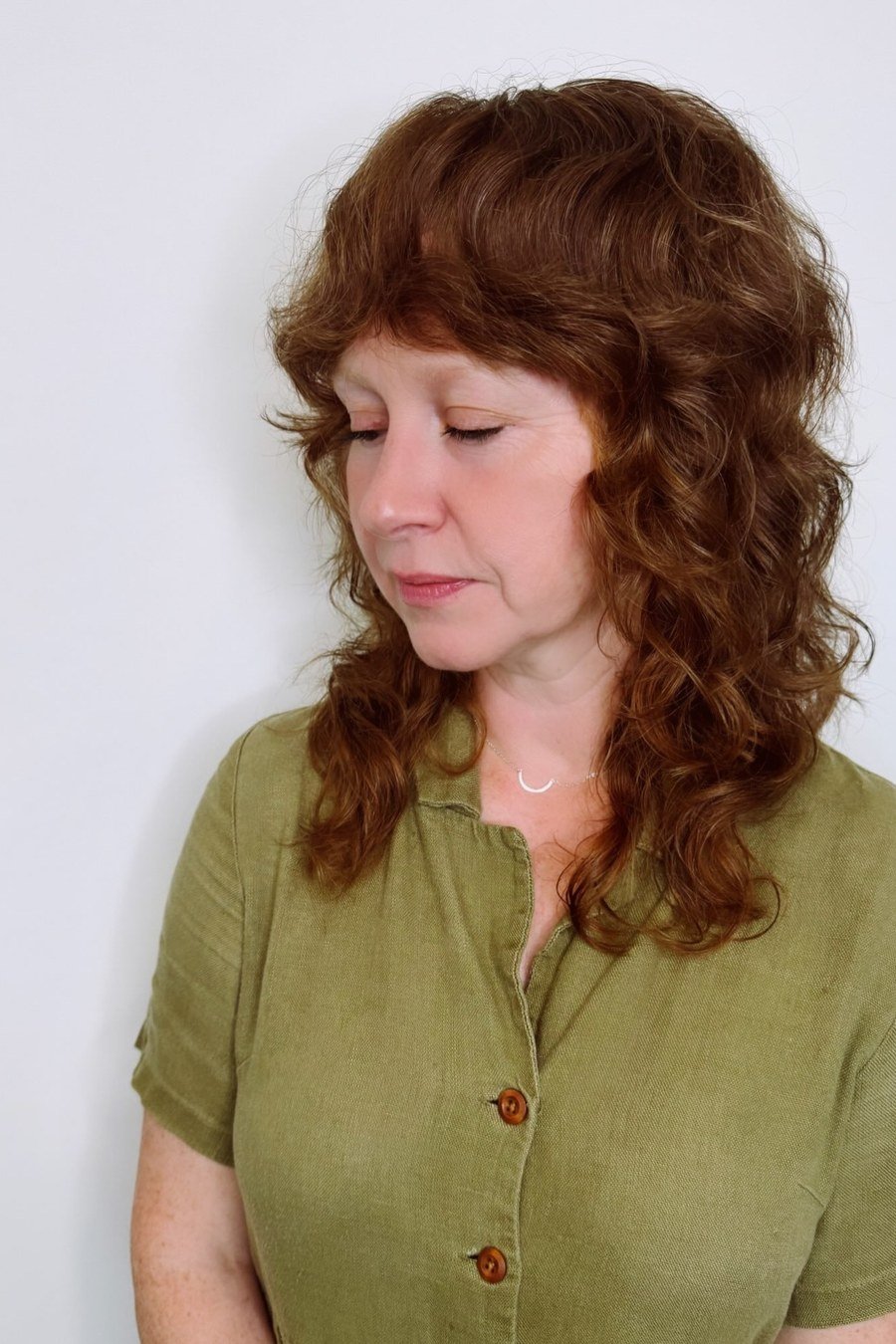 Layered Curly Shag - layered short curly haircuts