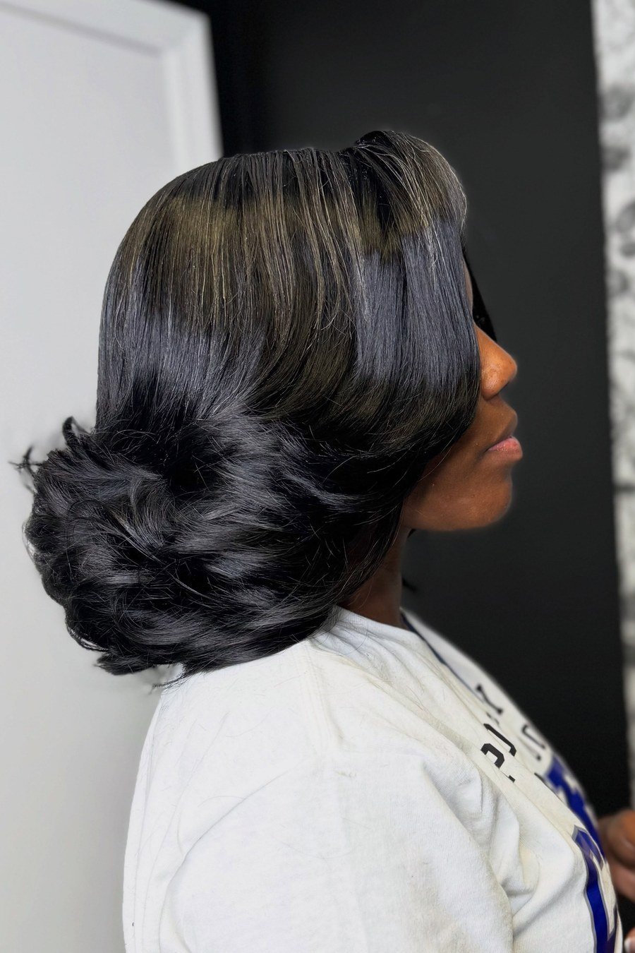 Deep-Layered Curly Bob - layered short curly haircuts