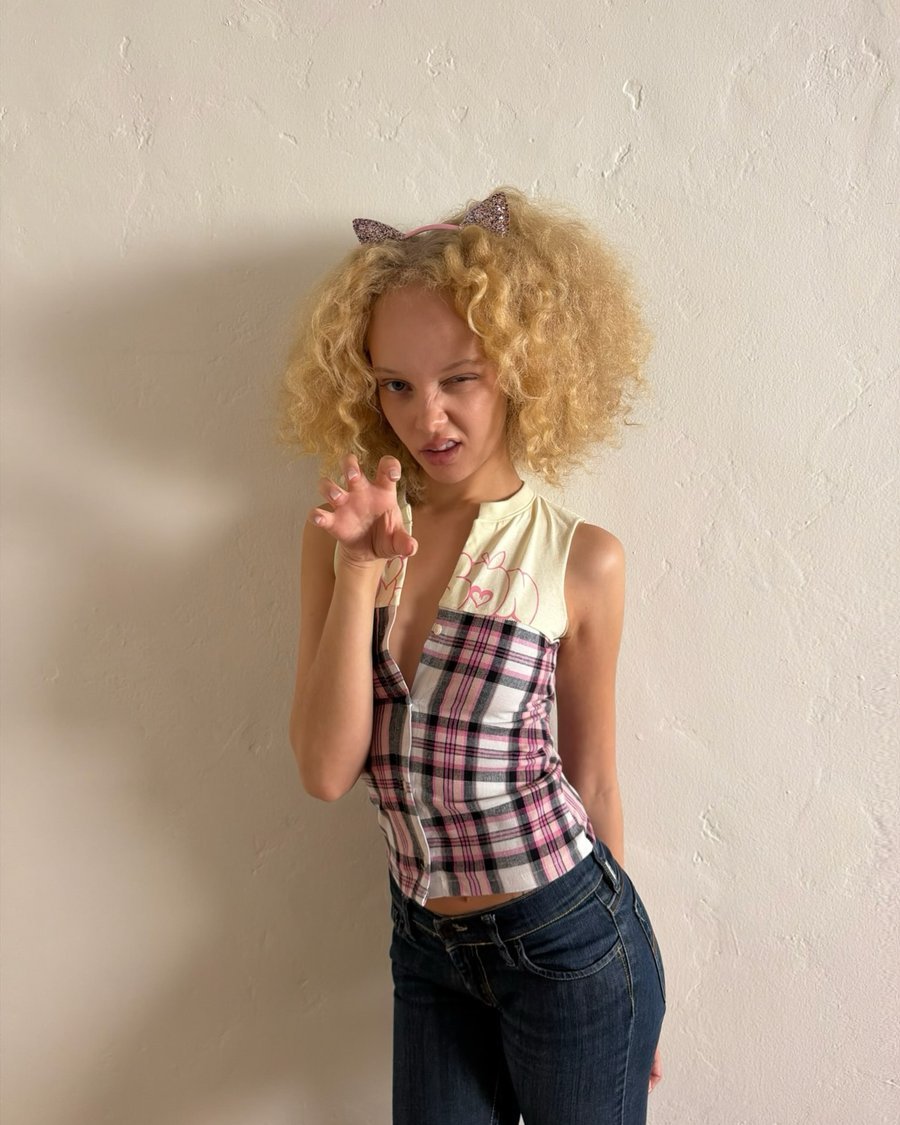 Cat-Ear Textured Curls - halloween hairstyle