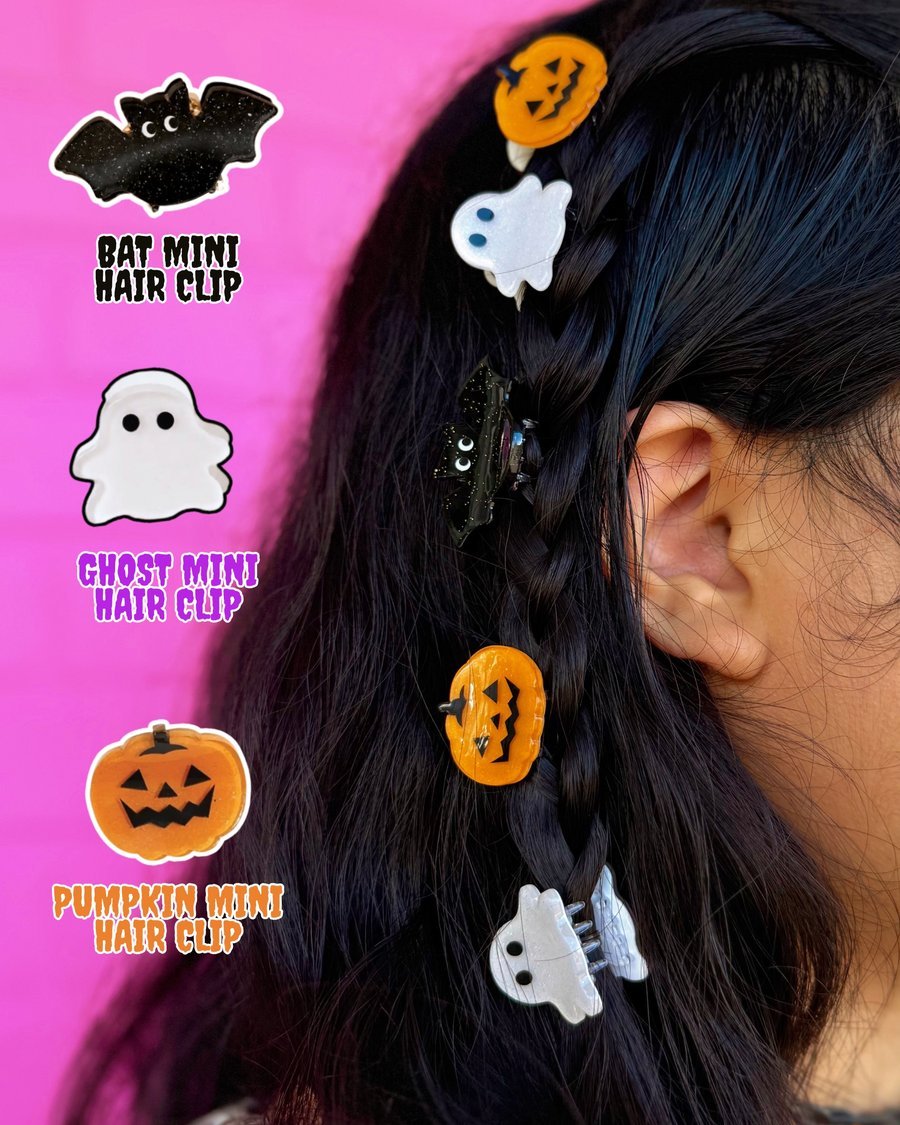 Bat Wing Side Braids - halloween hairstyle