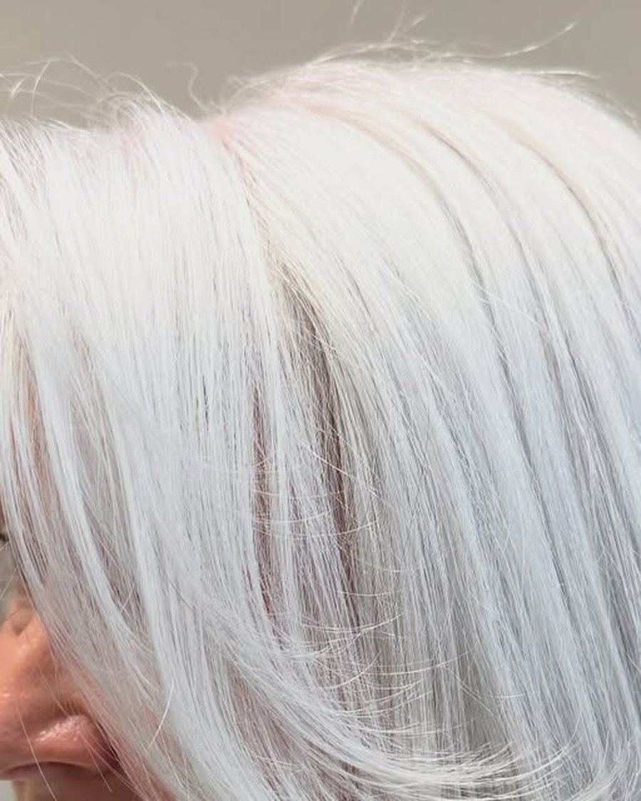 Icy Platinum Witch Bob - witch hairstyles idea