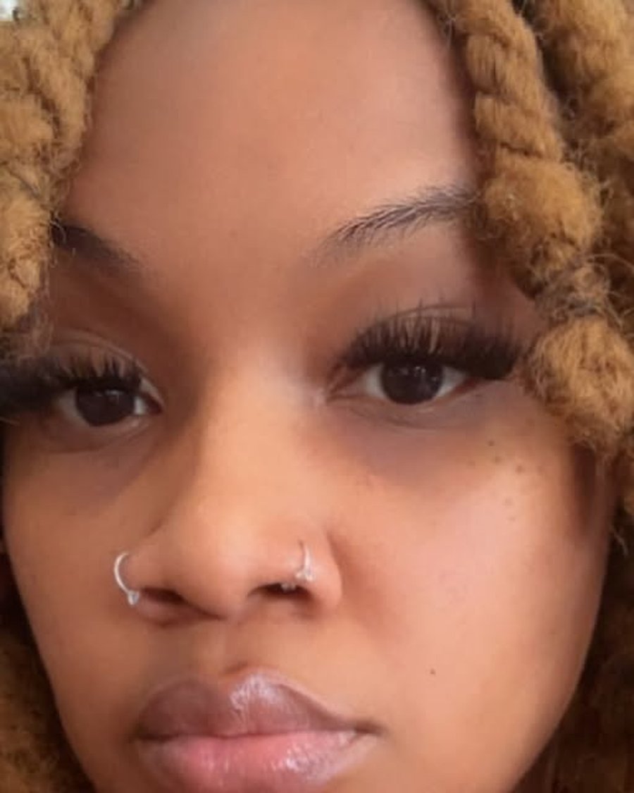 Long Locs Wrapped with Charms and Cords - witch hairstyles idea