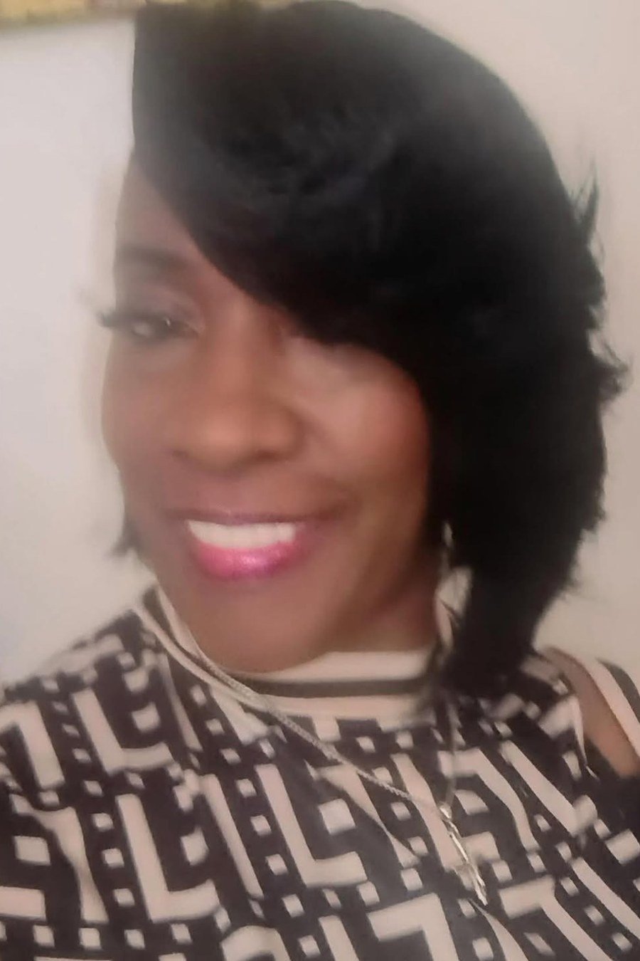 Side-Parted Ear-Length Bob — low maintenance black woman ear length short bob