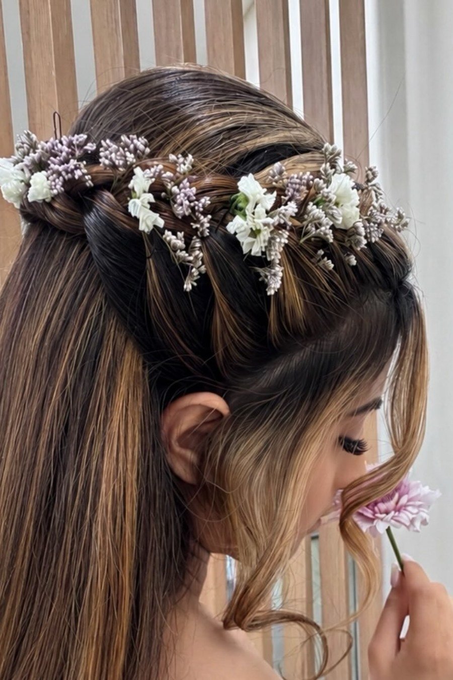Braided Crown Halo — elegant updo hairstyles for women
