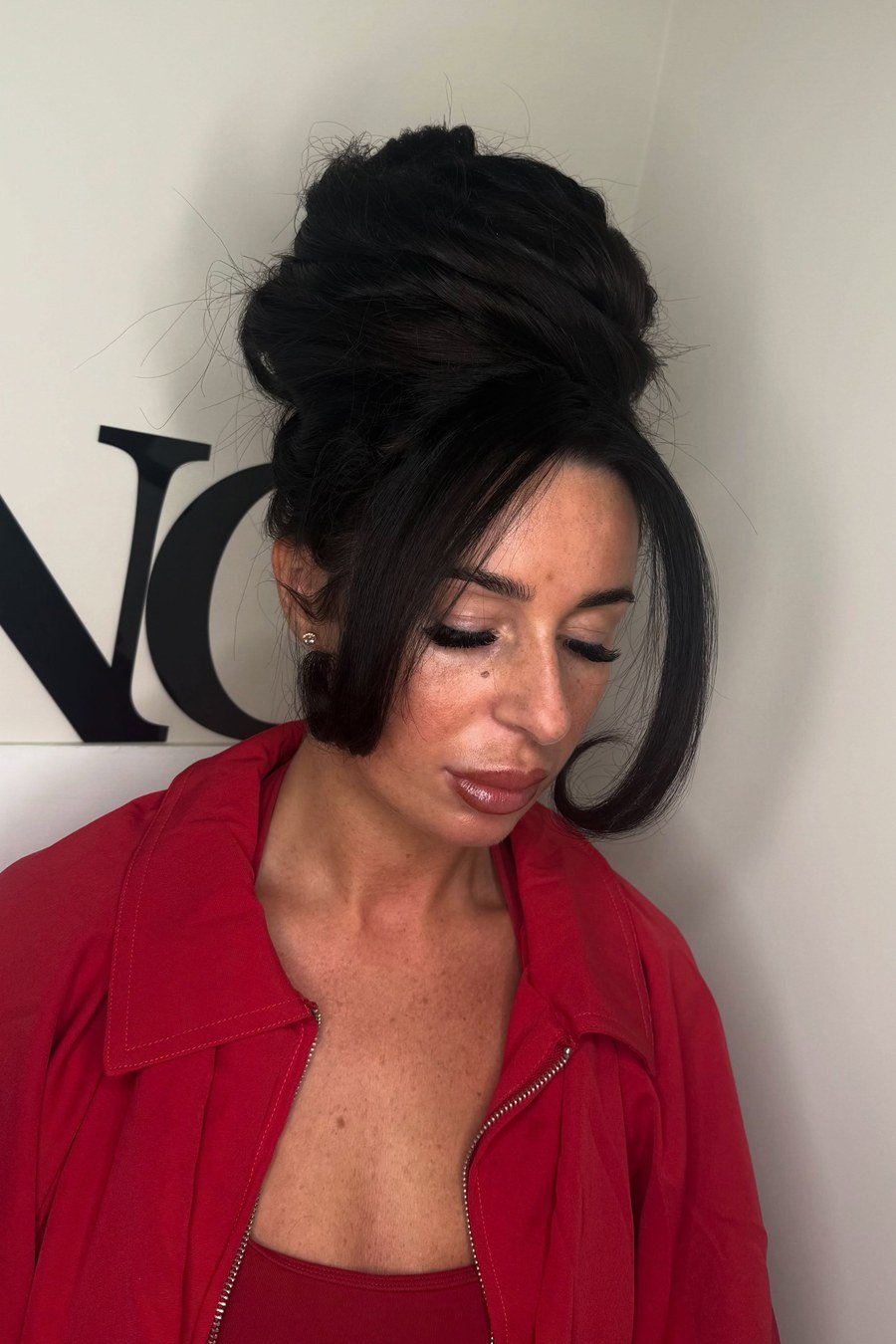 Voluminous Bouffant Updo — elegant updo hairstyles for women
